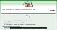 Desktop Screenshot of hedgehoghelp.co.uk